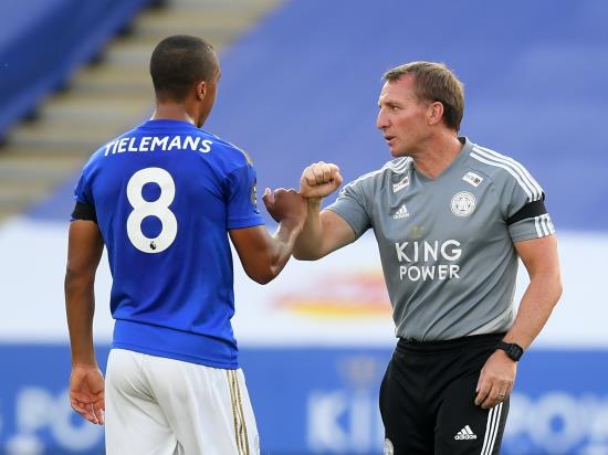 Brendan Rodgers could not fault Leicester’s efforts in Brighton draw