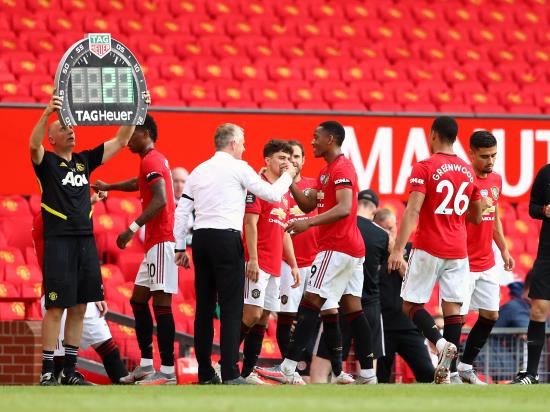 Solskjaer hails hat-trick hero Anthony Martial as Manchester United march on