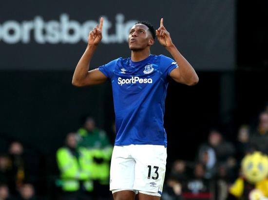 Yerry Mina could return for Everton against Leicester