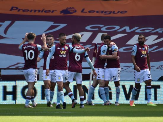 Trezeguet scores twice as Villa keep survival hopes alive with win over Palace