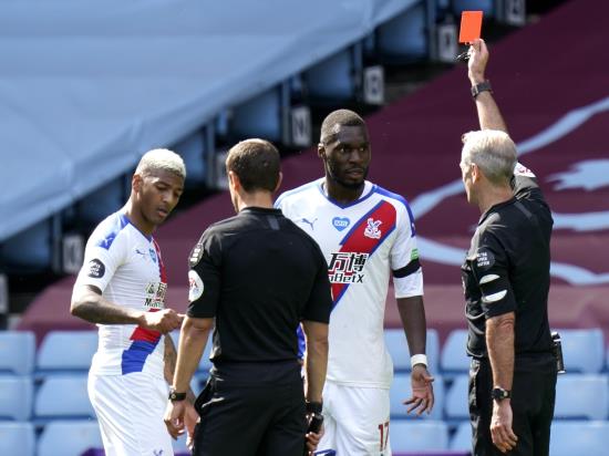 Christian Benteke banned when Crystal Palace clash with Manchester United