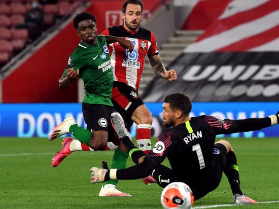 Danny Ings on target as Southampton earn point with draw against Brighton