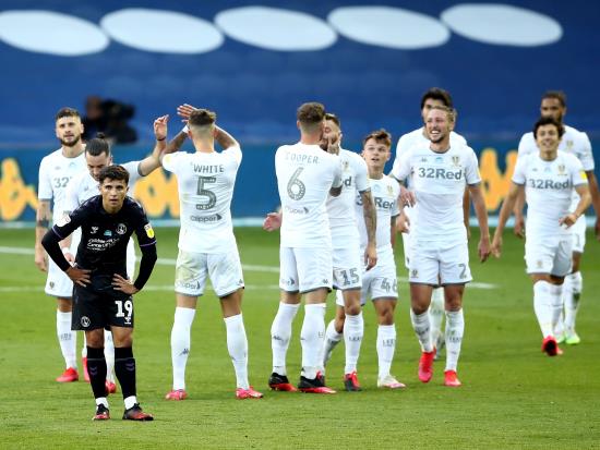 Four-goal Leeds finish with a flourish as Charlton are relegated at Elland Road