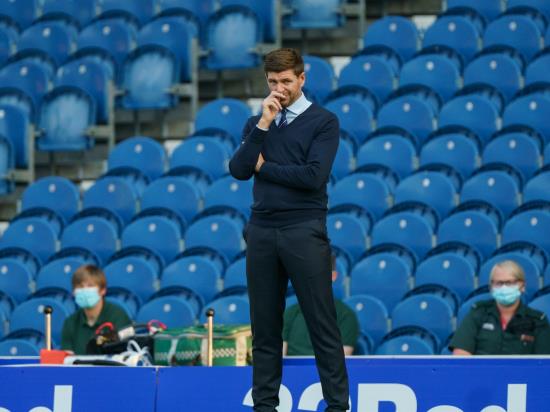Steven Gerrard says Rangers switched off against St Johnstone