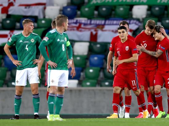 Northern Ireland hammered by Norway in Nations League clash at Windsor Park