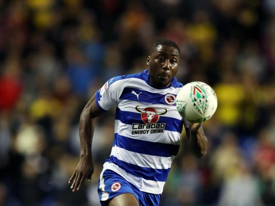 Yakou Meite missing again for Reading’s Carabao Cup clash with Luton