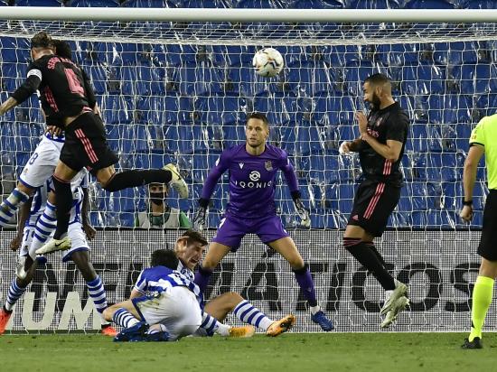 Real Madrid start LaLiga title defence with goalless draw at Real Sociedad