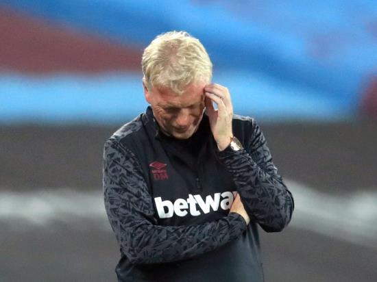 David Moyes and two players test positive for Covid-19 before West Ham’s cup win