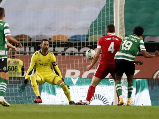 Aberdeen bow out of Europa League after Sporting defeat