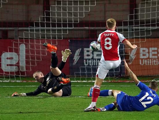 Mark Duffy pushing to start for Fleetwood after fine midweek display