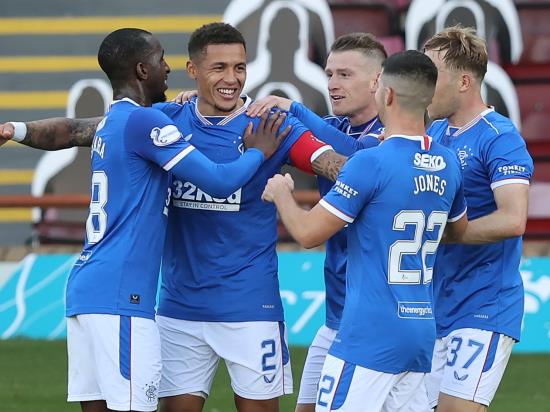 James Tavernier converts two penalties as Rangers cruise past Motherwell