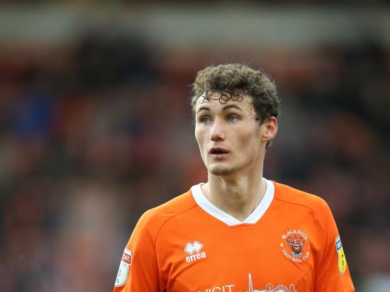 Blackpool missing Matty Virtue for Lincoln game