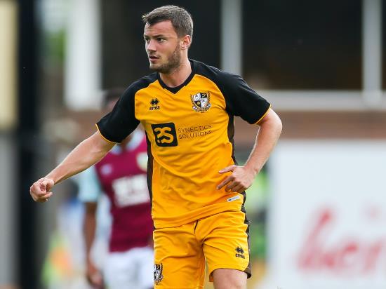 James Gibbons to miss Port Vale’s clash with Carlisle