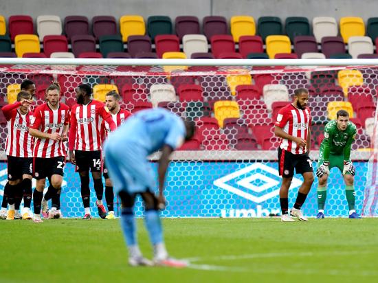 Ivan Toney at the double as Brentford beat Coventry