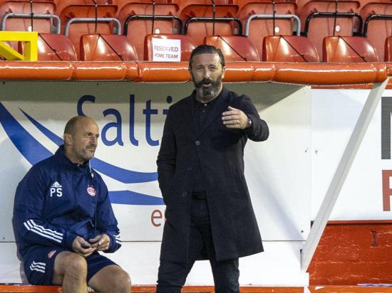 Derek McInnes feels Aberdeen paid penalty for failed appeal at Dundee United