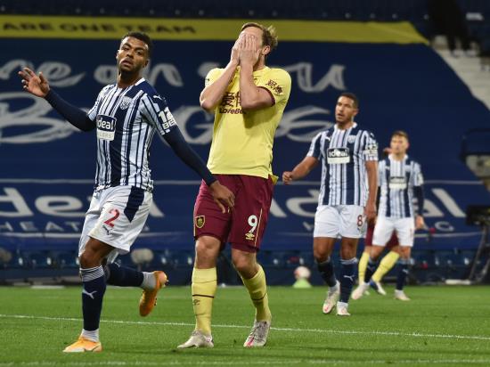 West Brom and Burnley battle out first goalless draw of Premier League season