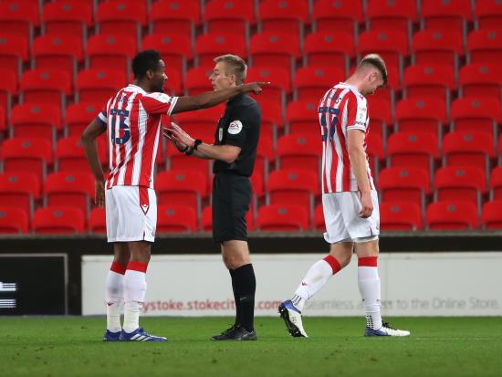 Stoke boss Michael O’Neill bemoans poor decision to send off Nathan Collins
