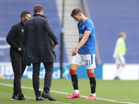 Borna Barisic a doubt ahead of Rangers’ clash with Livingston