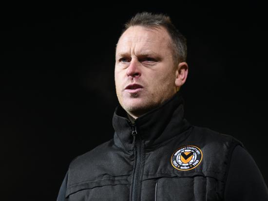 Michael Flynn staying grounded as Newport go top of League Two