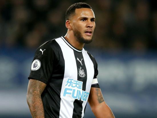 Newcastle captain Jamaal Lascelles struggling to be fit for Everton clash