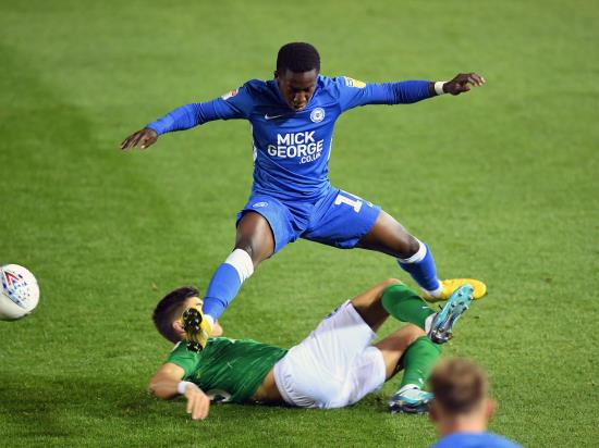 Siriki Dembele hits a hat-trick as five-star Peterborough see off Shrewsbury