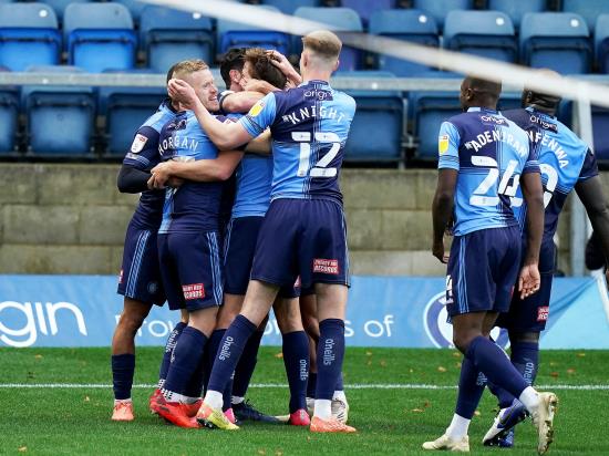 Maiden championship win for Wycombe as Gareth Ainsworth watches on from hospital