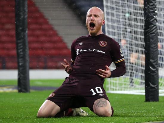 Liam Boyce keeps his cool to guide Hearts into Scottish Cup final