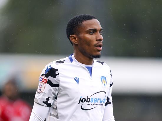 Jevani Brown hat-trick eases Colchester to win over Stevenage