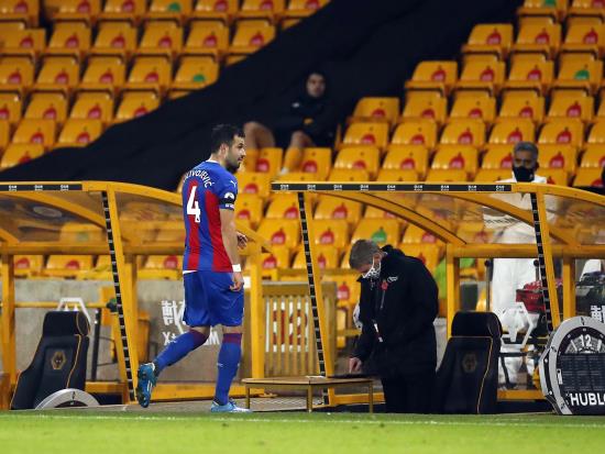 Luka Milivojevic one of seven Crystal Palace players out of Leeds game
