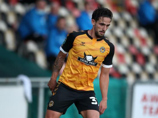 Newport will check on defender Liam Shephard’s knee injury