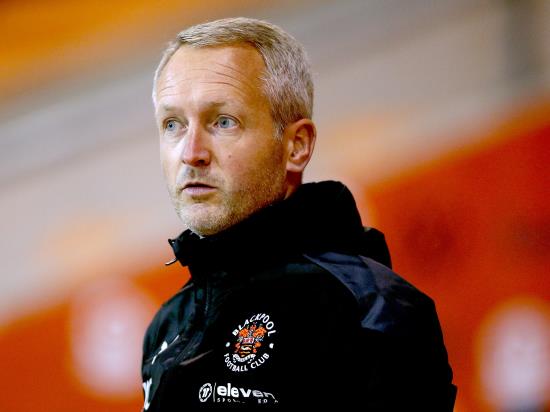 Blackpool boss Neil Critchley salutes his side’s spirit after Posh win
