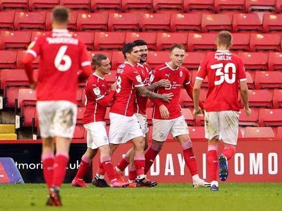 Barnsley leave it late to see off Nottingham Forest at Oakwell
