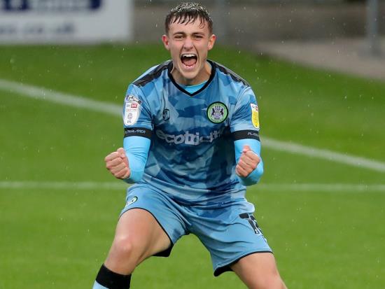 Substitute Jake Young nets winner as Forest Green triumph at Southend