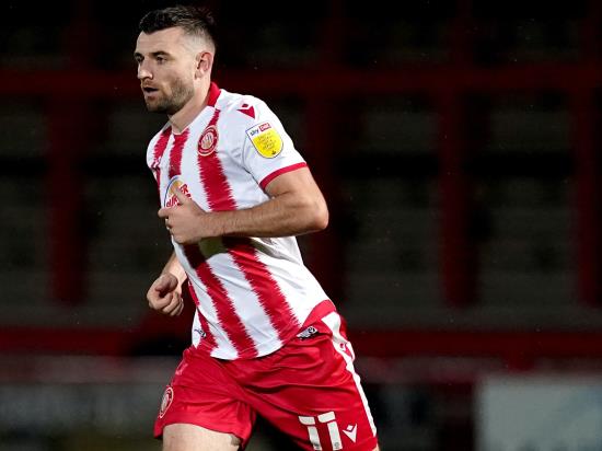 Stevenage win for first time since September to move out of drop zone