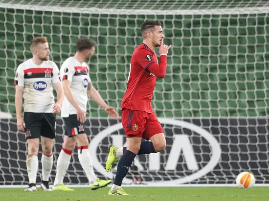Dundalk beaten again in Europa League as Rapid Vienna claim points