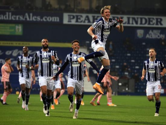 Conor Gallagher’s strike earns West Brom first Premier League win of season