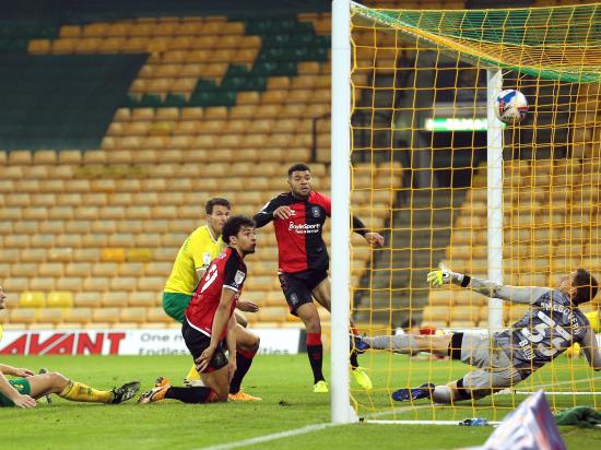 Max Biamou nets late equaliser for Coventry as leaders Norwich are held at home