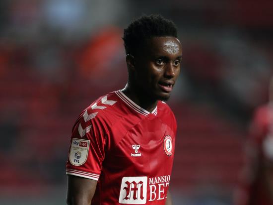 Steven Sessegnon remains sidelined for Bristol City’s clash with Birmingham