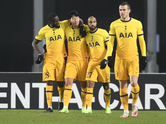 Tottenham make sure of Europa League progress with draw in Austria