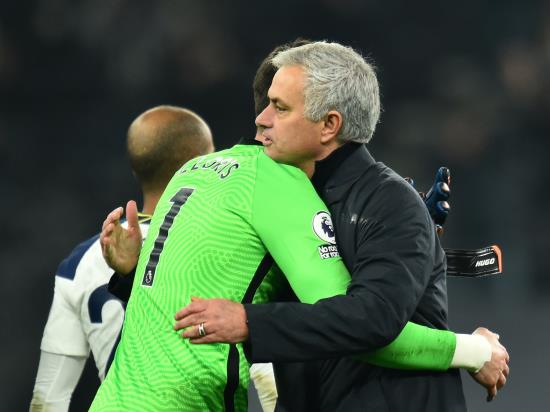 Jose Mourinho calls Hugo Lloris the league’s best keeper after Tottenham draw