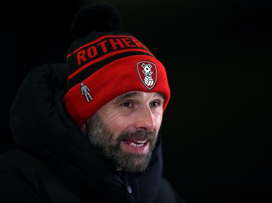 Paul Warne has unchanged squad to pick from as Rotherham prepare to host Derby