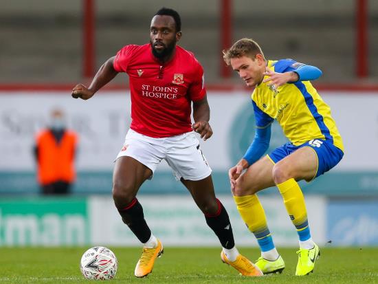 Morecambe welcome striker Jordan Slew back from suspension for Grimsby game