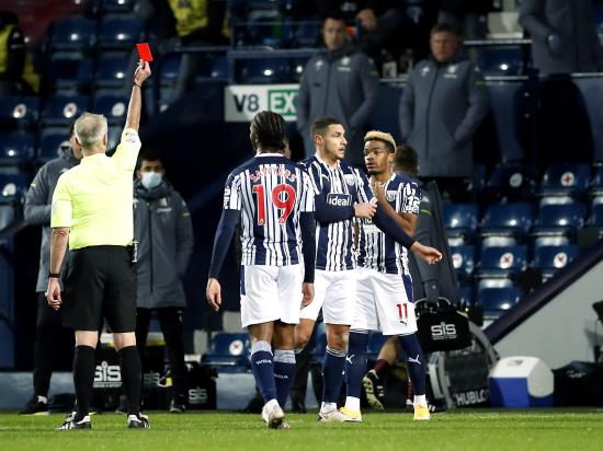 West Brom without suspended Jake Livermore against Leeds
