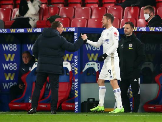 Brendan Rodgers defends decision to rest Leicester players in draw with Palace