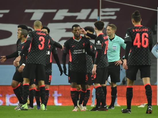 Jurgen Klopp relieved to progress after Liverpool preparations ‘went in the bin’