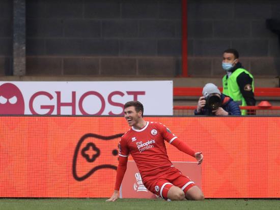 ‘It hasn’t sunk in yet’ – Jordan Tunnicliffe in shock after Crawley stun Leeds