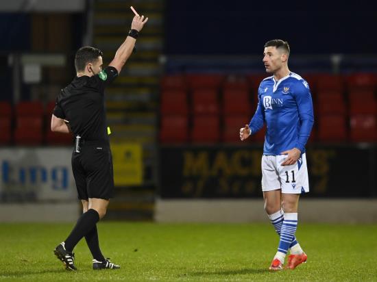 Michael O’Halloran available for St Johnstone’s clash with St Mirren