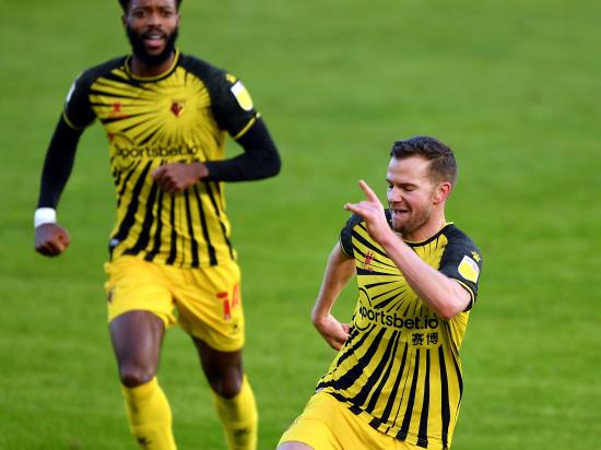 Bizarre Tom Cleverley goal sets Watford on way to Huddersfield victory