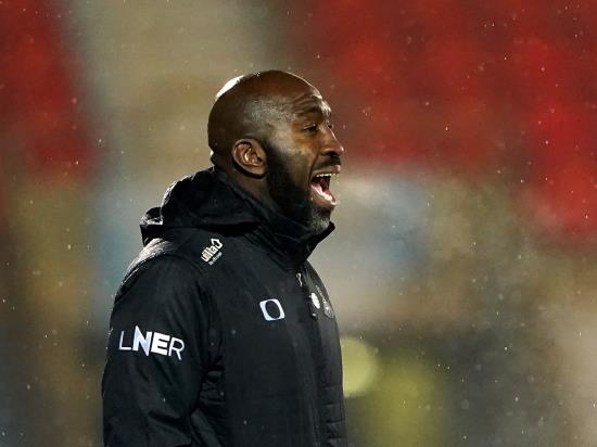 Darren Moore pleased his Doncaster players were rewarded for keeping to the plan