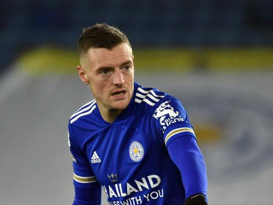 Jamie Vardy ready to line up for Leicester against Chelsea